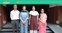 Desktop Screenshot of drishtieyecentre.org